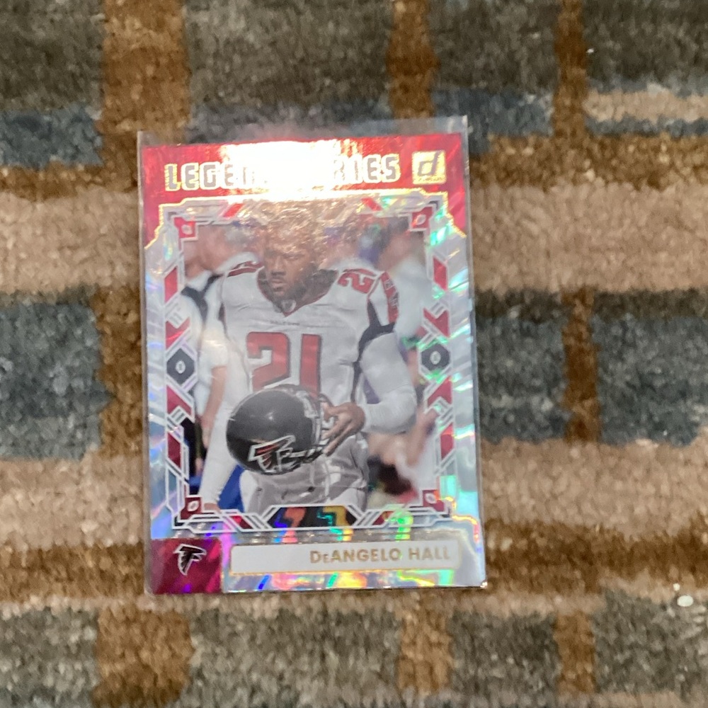 DeAngelo Hall Football Trading Card